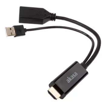 Cavo adattatore HDMI su DisplayPort Akasa AK-CBHD24-25BK