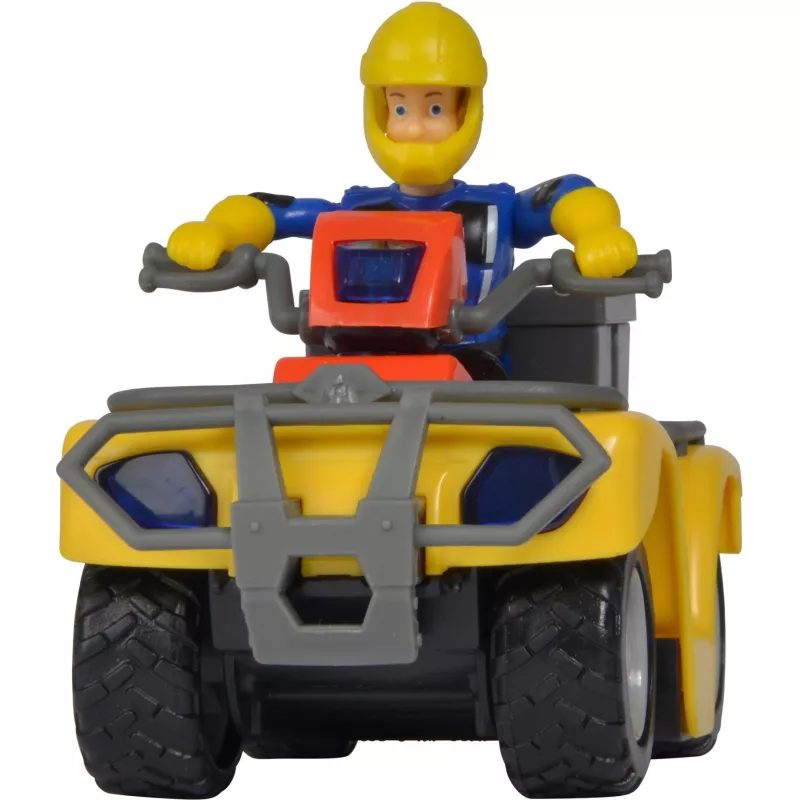 Simba Sam il Pompiere quad Mercury con personaggio, veicolo giocattolo