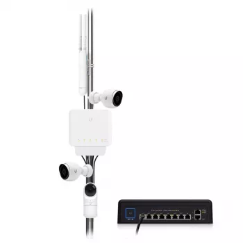 Switch Ubiquiti UniFi Switch Flex (confezione da 3) Managed L2 Gigabit Ethernet (10/100/1000) Power over Ethernet (PoE) bianco