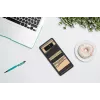 Custodia per smartphone man and wood per Samsung Galaxy Note 8 — ebano bianco finitura nera