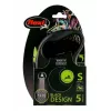 FLEXI Black Design S - guinzaglio retrattile - 5 m