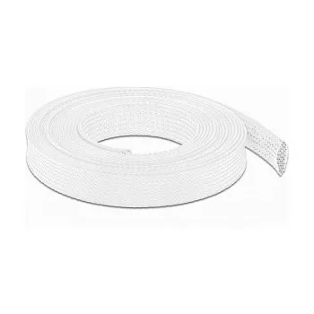 Guaina intrecciata DeLOCK 20805 10 m x 19 mm bianco
