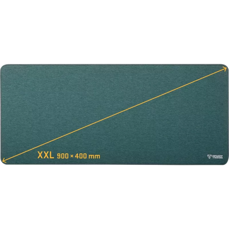 Tappetino per mouse e tastiera YENKEE YPM 9040GN Office XXL