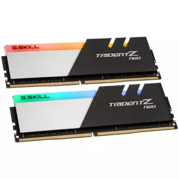DIMM 16 GB DDR4-3600 (2x 8 GB) kit dual, memoria RAM nero/argento, F4-3600C16D-16GTZNC, Trident Z Neo, INTEL XMP