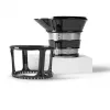 Slow Juicer NBJ500, spremiagrumi grigio/nero, 150 Watt
