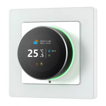 Termostato smart Avatto WT20R-EH-16A-W-WiFi – controllo Wi‑Fi, relè 16A, bianco