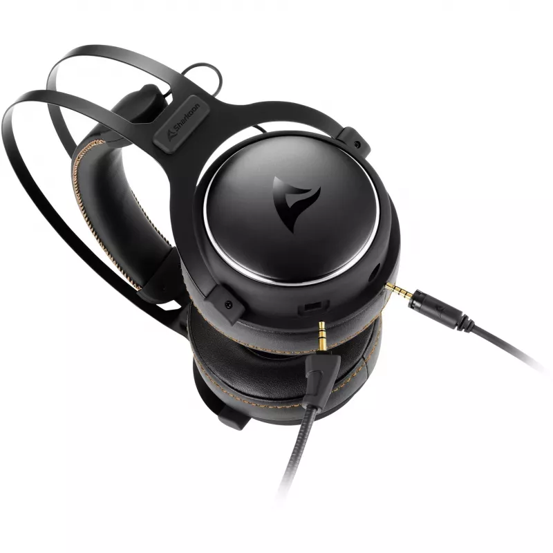 Sharkoon SKILLER SGH50 cuffie con archetto cablate gaming nero