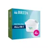 Cartuccia filtrante per acqua Brita 122027 4 pezzi bianco