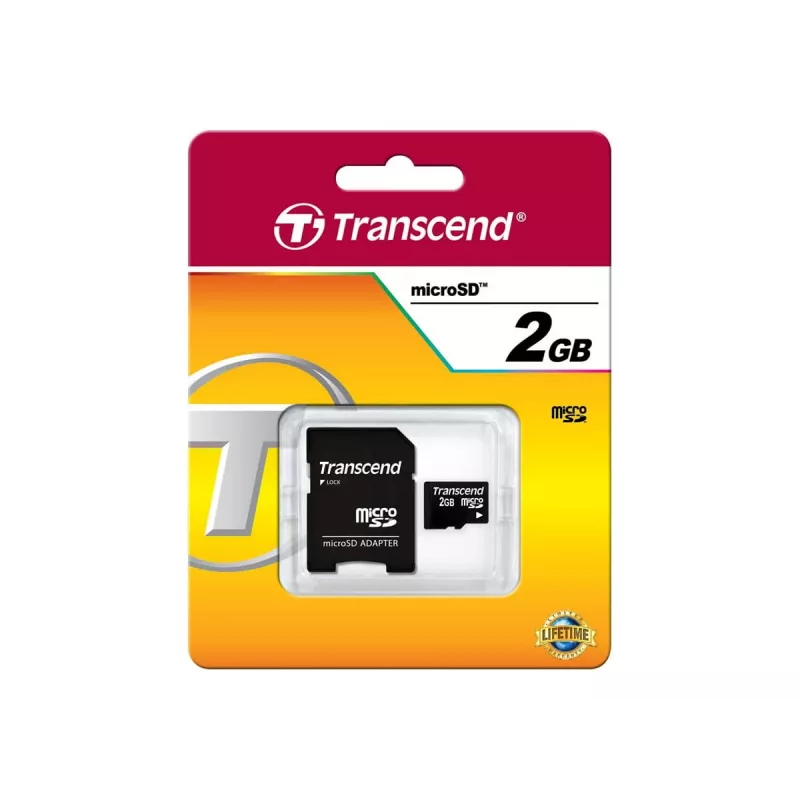 Transcend 2GB MicroSD TS2GUSD scheda flash
