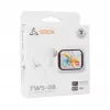 Cuffie SBOX EB-TWS08-W display touchscreen bianco