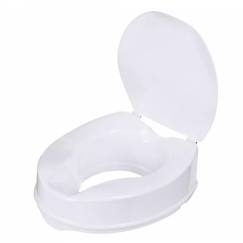 ActionMED NT10AM Rialzo per WC con coperchio, 10 cm