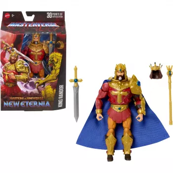 Action figure MATTEL Masterverse King Randor JBP79 — figura snodabile da collezione
