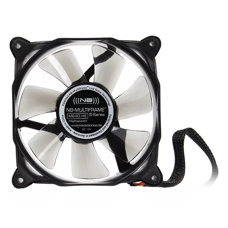 Ventola per case Noiseblocker Multiframe S-Serie M8-3 HS 80 mm