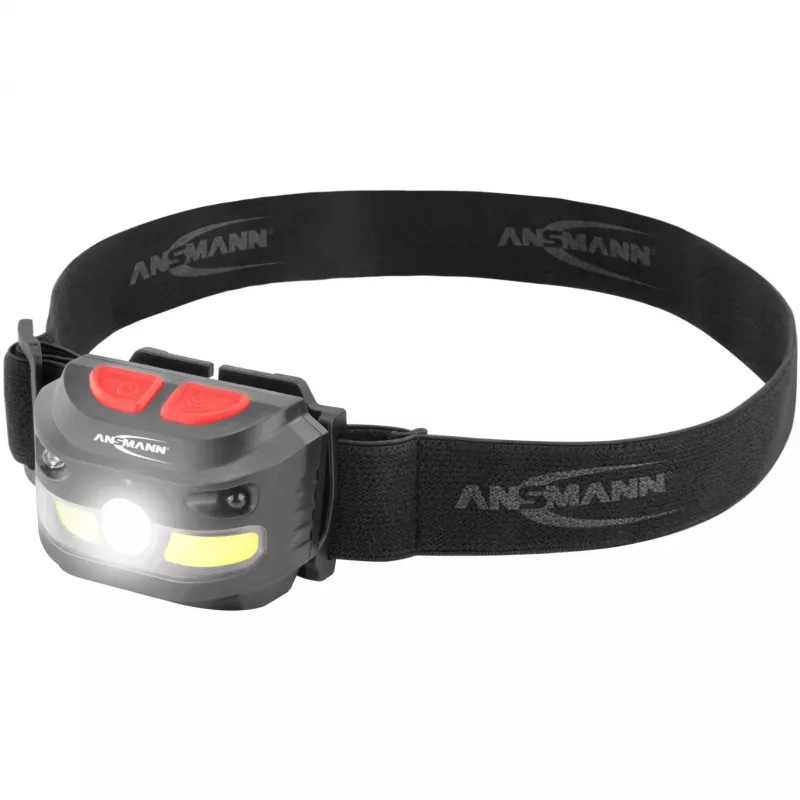 Torcia frontale Ansmann HD250RS nera COB LED 4W IP54