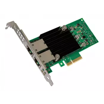 Intel Ethernet Converged Network Adapter X550-T2 - Adattatore di rete - PCIe 3.0 x4 Low-Profile - 10Gb Ethernet x 2 (X550T2BLK)