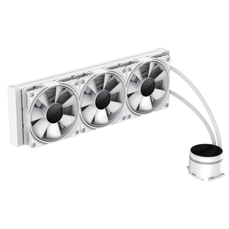 Gamemax | Dissipatore a liquido per CPU | ICEBURG 360 INFINITY | bianco