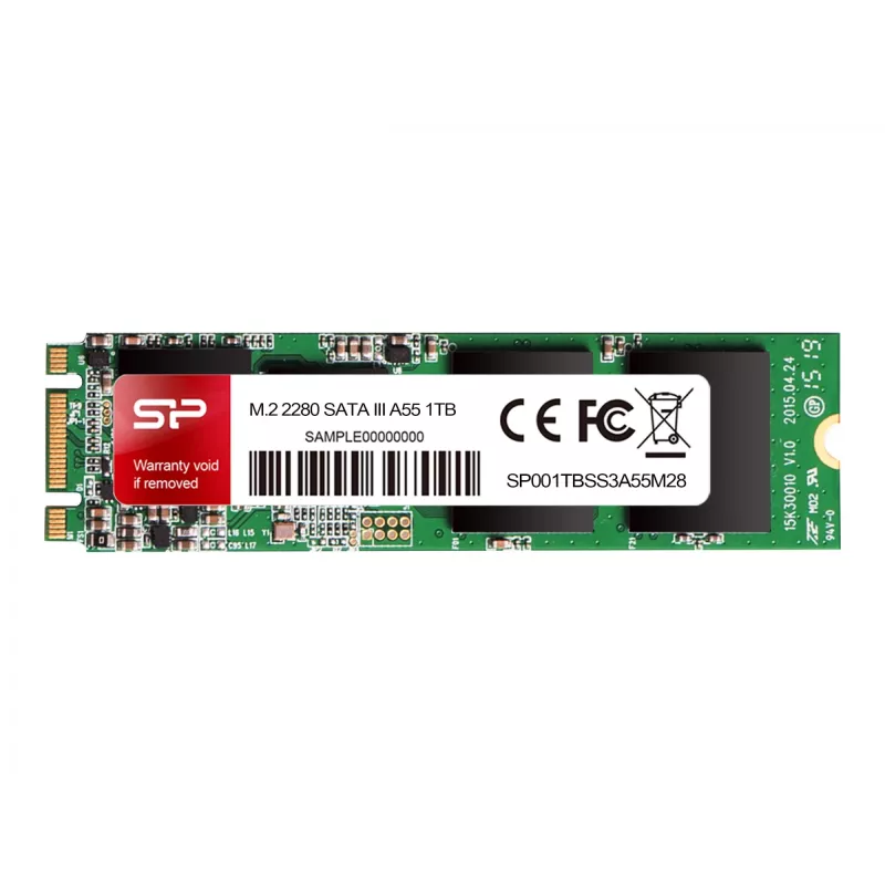 Unità SSD Silicon Power SP256GBSS3A55M28 256 GB Half-slim SATA III, 560/530 MB/s, SLC