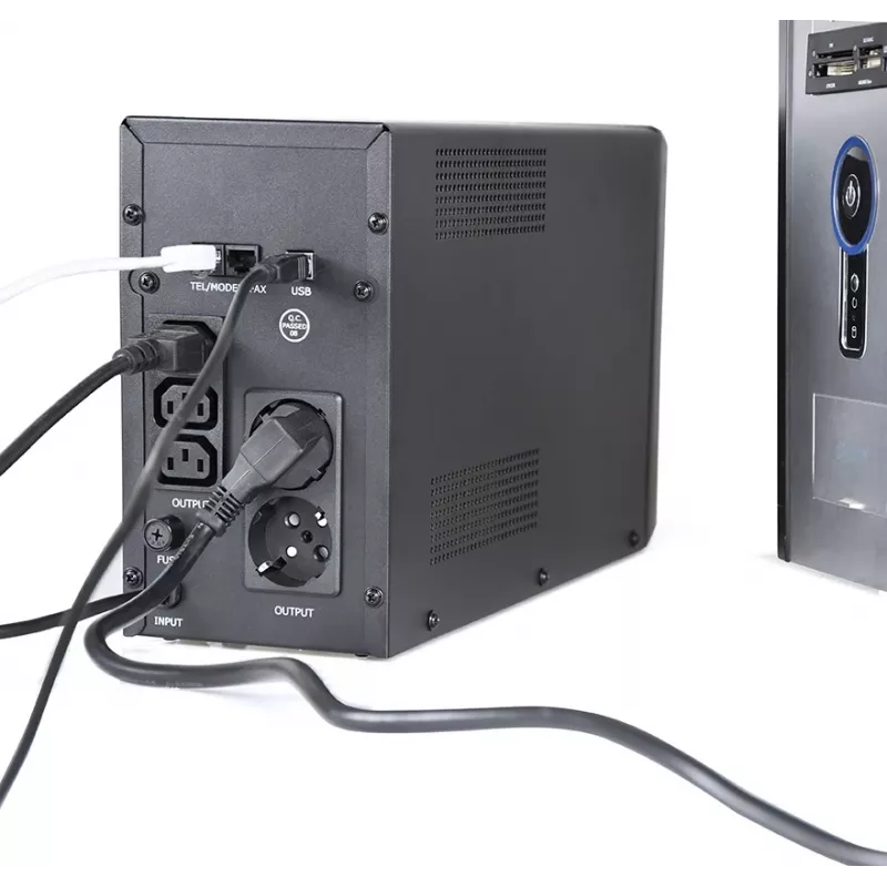 Gembird EG-UPS-035 UPS (gruppo di continuità) Line-Interactive 2 kVA 1200 W 5 uscite AC