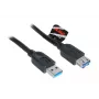 Cavo USB 3.0 Akasa AK-CBUB02-15BK 1,5m nero