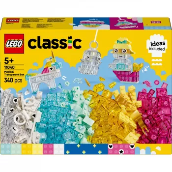 LEGO CLASSIC 11040 scatola magica trasparente