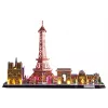 Puzzle 3D CubicFun City Line Paris LED 115 pz.