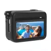Custodia in silicone per case di ricarica Insta360 GO 3 di Puluz (nero) - custodia per case di ricarica