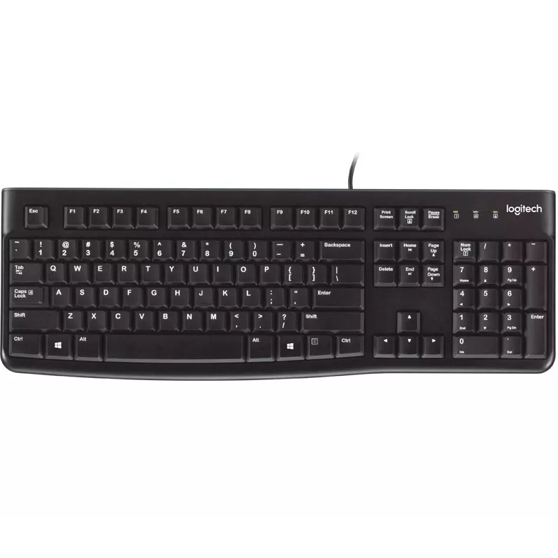 Tastiera K120 For Business Blk - Heb - EMEA-914