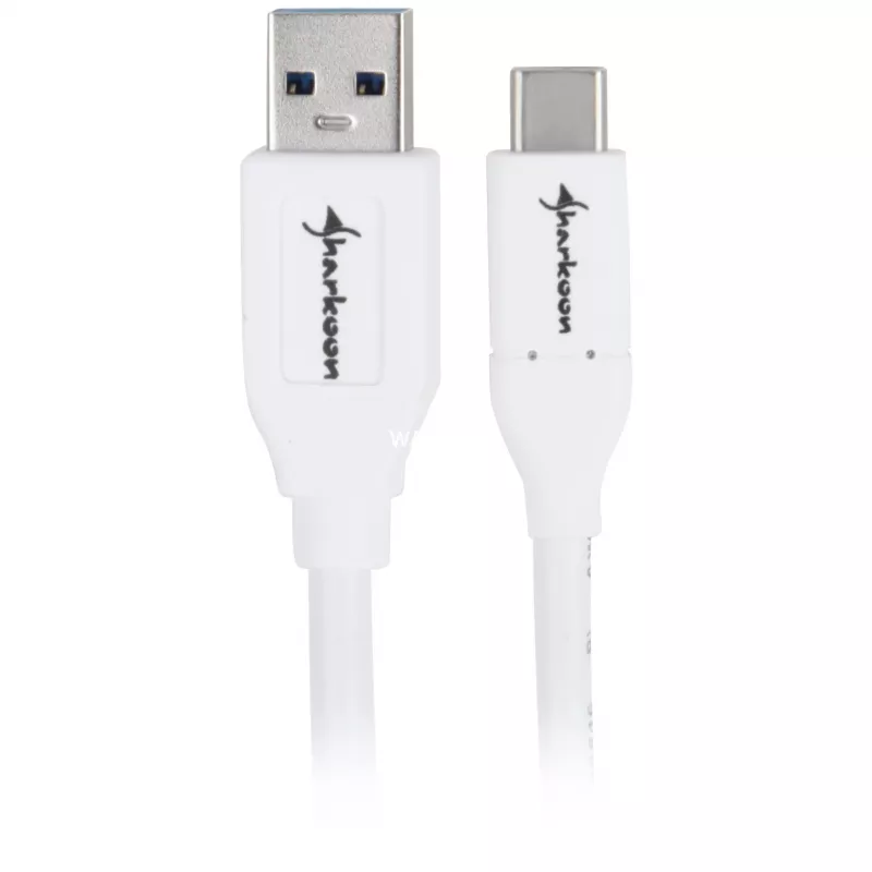 Cavo USB 3.2 Gen 2, USB-A maschio > USB-C maschio (bianco, 1 metro)