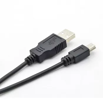 Cavo USB - Mini-USB 1 m, nero