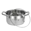 Resto utensili da cucina Libra 4,6 L rotondo acciaio inox