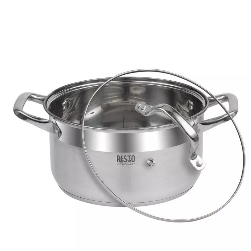 Resto utensili da cucina Libra 4,6 L rotondo acciaio inox