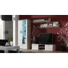 Cama supporto TV SOHO 140 rovere Sonoma/bianco lucido