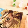 CreArt - Leone con cucciolo, colorare