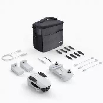 Drone CANYON ATOM SE Fly More Combo con fotocamera 4K e EIS, stazione di ricarica inclusa