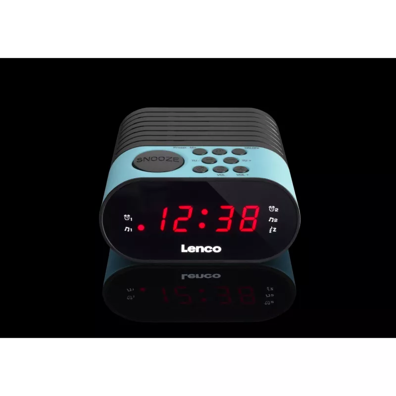 Radiosveglia Lenco CR-07 nero blu