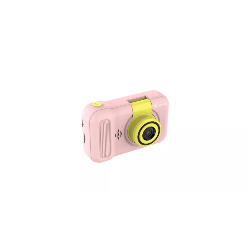 Fotocamera digitale per bambini Denver KCA-1351RO 12MP rosa giallo