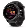 Smartwatch GARMIN Forerunner 570 — cassa in alluminio grigio ardesia 47 mm, cinturino in silicone nero traslucido