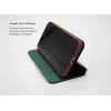 Custodia folio Smart VixFox per Huawei P20 — custodia protettiva folio verde foresta