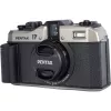 Pentax 17 fotocamera a pellicola, nero/argento
