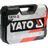 Set di chiavi a bussola YATO YT-38791 — 108 pezzi, attacco 1/2 inch, include cricchetto, valigetta nera