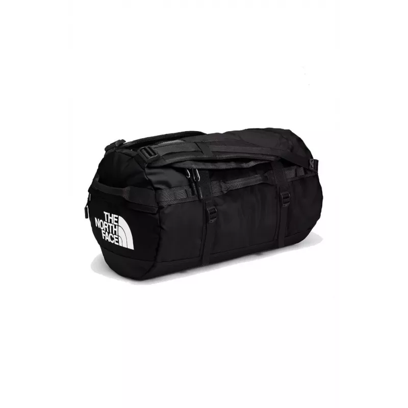 Borsa duffel The North Face Base Camp S — 50 L, nylon/poliestere, nero/bianco