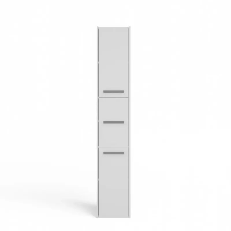 Top E Shop S33 BIEL mobile contenitore per bagno, bianco