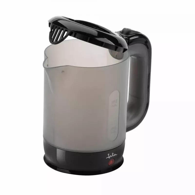 Jata JEHA1240 bollitore elettrico, 0,5 l, 900 W, nero/grigio