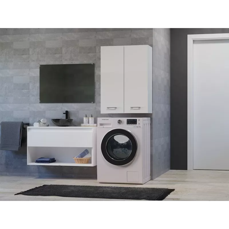 Topeshop POLA MINI DD armadietto bagno bianco