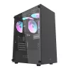 Case per computer Darkflash DK100 (nero)