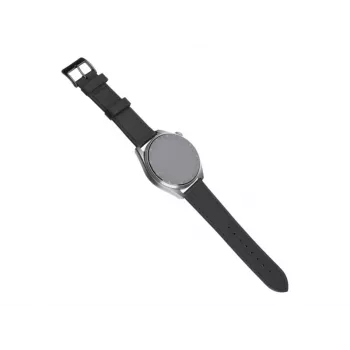Cinturino in pelle FIXED FIXLST-20MM-BK – 20 mm cambio rapido nero per smartwatch