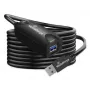 Cavo USB-A a USB-A MediaRange MRCS242 USB 3.2 Gen 1 (3.1 Gen 1) 5 m 5 Gbit/s nero