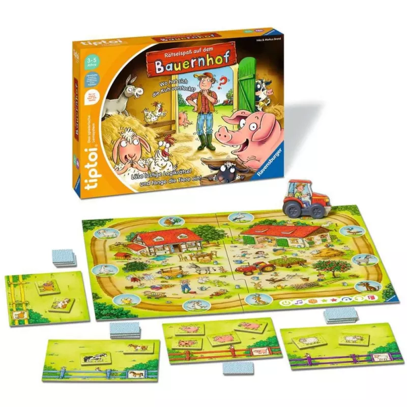 tiptoi Puzzle in fattoria, gioco da tavolo