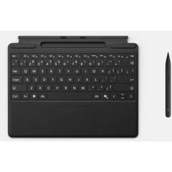 Copertura tastiera Microsoft Surface Pro Flex Type Cover Y8U-00006 con Surface Slim Pen 2, nero
