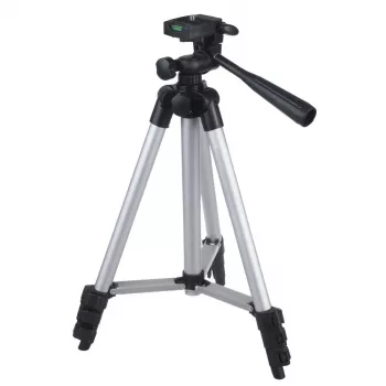 Treppiede MACLEAN MC-164 regolabile in altezza leggero per fotocamere e smartphone